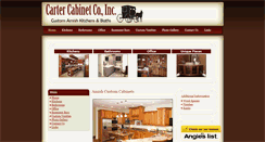 Desktop Screenshot of cartercabinets.com